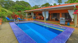 Ocean View Home with Guest House on a Large Property in Quepos