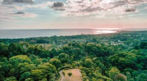 Whitewater Ocean View Lot Near Uvita With Gorgeous Seasonal Sunsets