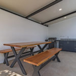 Covered Patio and BBQ Area