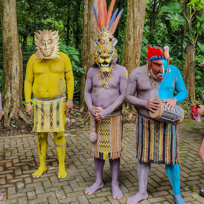 Borucas Cultural Event at the Ecoferia Dominical