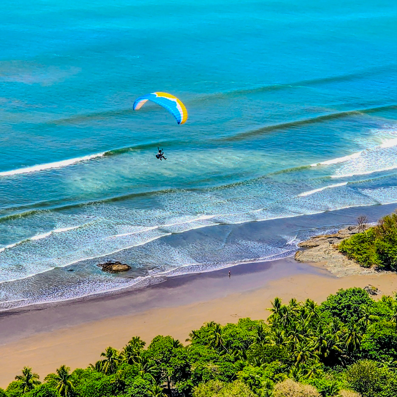 Flying High Over Playa Dominical 